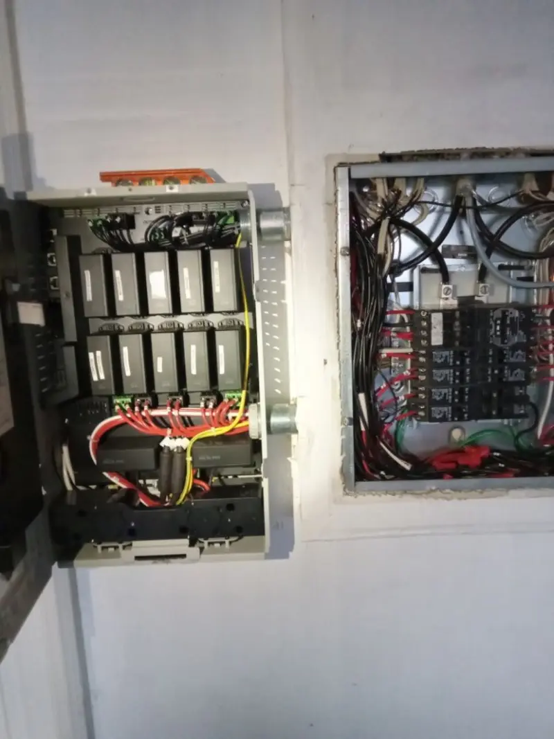 Electrical panel upgrade completed for Ring Doorbell Installation in Straban